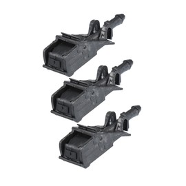 A ABSOPRO 3 Pcs No.6E0955985B/6E0955985A Front Windshield Washer Nozzles Washer Spray Jet for VW Golf 1999-2006 for VW Jetta 1999-2005 Item Replacement