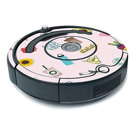 MightySkins Skin for iRobot Roomba 675 Minimal Coverage - VSCO Girl | Protective, Durable, and Unique Vinyl Decal wrap Cover | Easy to Apply, Remove, and Change Styles | Made in The USA