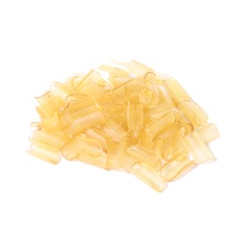 100 Replacement Bonds - Rebonds - Keratin Bonds in U-Tip/Half Shell Shape for Bonding Extensions, Hair Extensions, Real Hair Extensions - Blonde