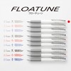 Pentel Oil Based Rollerball Pen, Flowtune, 0.3mm, Black, 5 Pens