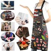 MBMSO Sushi Apron with Pockets Sushi Chef Gifts Cute Sushi
