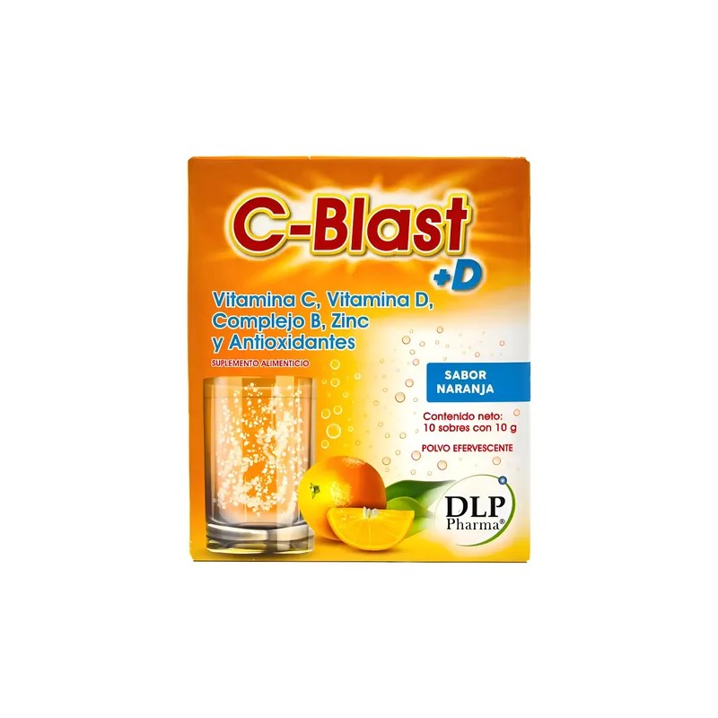Blast Vitamina Complejo Zinc Polvo Sobres