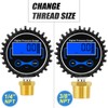 MEANLIN MEASURE 0-300PSI Digital Pressure Gauge with Rubber Cover, Lower