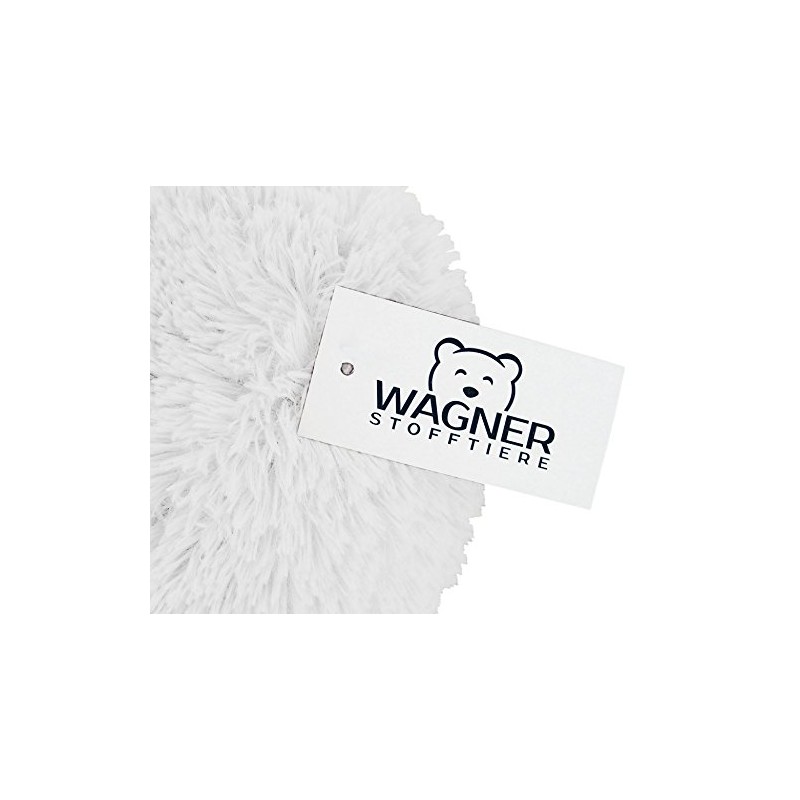 Wagner 2042 Plush Toy Tiger Baby Lying Down White 50