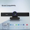 Tenveo 1080P 60FPS Webcam with Microphone and Speaker, All-in-One Video