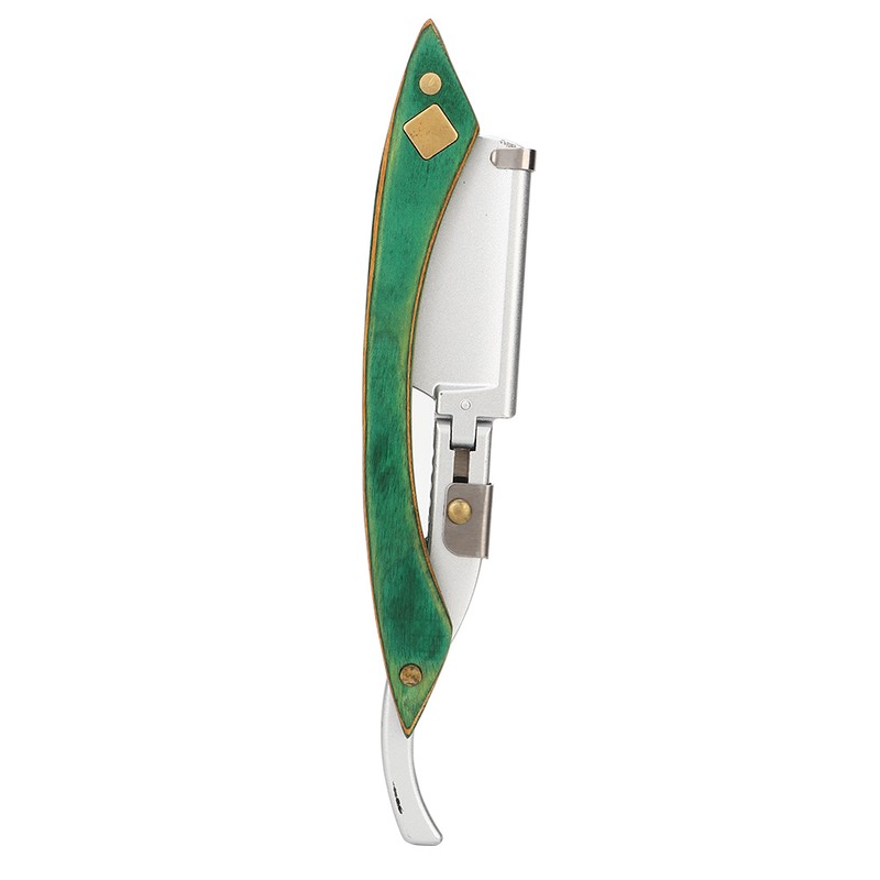 Manual Beard Shaver Holder Blade Classic Folding Face Grooming Hair
