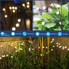 TONULAX Solar Garden Lights - Upgraded Solar Swaying Light, Sway