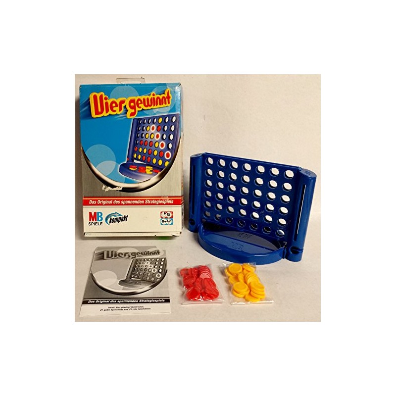 Hasbro 04642100 MB Connect Four Compact