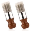 Tinoaly 2pcs Salve Brush for Furniture, Leather Salve & Brush