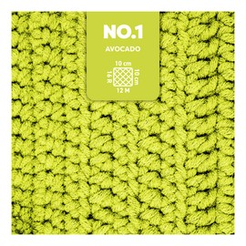 myboshi Crochet and Knitting Yarn | Model: No. 1 with Merino Wool | Thick Yarn