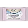 Olay Makeup Remover Wet Cloths, Honeysuckle and White Tea, 25