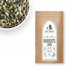 Milk Thistle Seeds Organic 500 g | Elegant Herb - 100% Natural Milk Thistle Seeds Whole - Organic Organic - Milk Thistle Seeds - Free from Any Artificial Additives