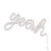 LED Neon Sign Yeah Shape Wall Decor Neon Night Light