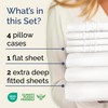 CGK Unlimited Extra Deep Split King Sheet Set - 7