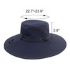 Muryobao - Sombreros de Sol para Hombre, UPF 50+, Impermeable,