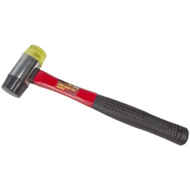 40mm DOUBLE FACE HAMMER - FIBREGLASS SHAFT