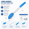Long Handle Self Wipe Aid for Bathroom Hygiene – Foldable