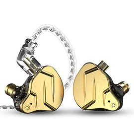 KZ ZSN ProX 1BA+1DD Hybrid In-Ear Earbuds, Dynamic Driver and Balanced. Armature Driver, Medical Resin Housing and Zinc Alloy Shell Placed 0.75mm 2pin Connector and Universal 3.5mm Plug Plug