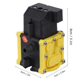 12v Water Transfer Pump, Water Pressure Diaphragm Pump Self Priming Sprayer Pump Head Diaphragm Power Water Pumps Irrigation Pump for Garden Hose Irrigation