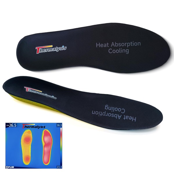 Shoe Inserts, Thermalysis Aire Thermostatic Insoles, Relieve Fatigue, Breathable Insoles,