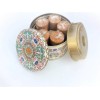 Nyakers Original Gingersnap Cookies Gift Tin 1.6 Pound 120 Snaps