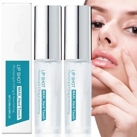 2PCS Lip Plumper Extreme,Professional Makeup Lip Plumping Gloss,Lip Relapse Plumping Glos/s,Lip Oil Plumper Set,Lip Plu/mper Gl/oss for Fuller,High Shine Voluminous L/ip Plu/mper,Enhance Hydrated Lips