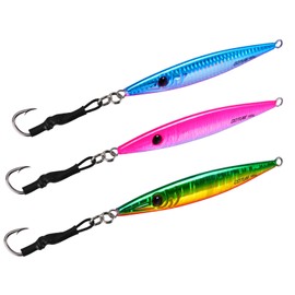 Goture Fishing Jig Saltwater Vertical Jig Jigging Lure Butterfly Jig Deep Sea Fishing Lure for Tuna Lingcod Salmon Grouper