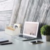 Jesustree Desk Organiser, 4 Compartments Desktop Office Organiser with Pen