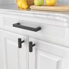 Amerdeco 10 Pack Matte Black Cabinet Knobs 2 Inch Length