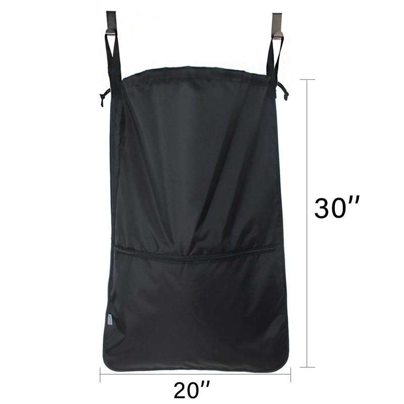 Luxja Laundry Bag with Shoulder Straps, Large Laundry Bag Clothes