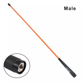 G0OYQ Airband VHF Antenna BNC SMA Female Male AOR Uniden Icom Whistler Quanshang NEW - SMA-Male, Black