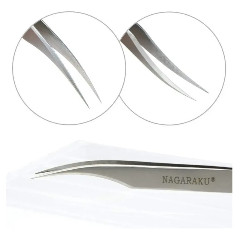 Pinzas Extensiones De Pestañas Nagaraku N-02