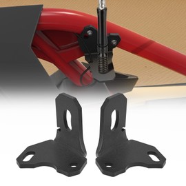 KEMIMOTO - 2 soportes de montaje de antena de bandera ajustable X3 para pilar trasero UTV compatible con Can Am Maverick X3/X3 Max Turbo DS RS RR Whip Holder