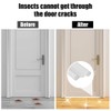 Henyall 37in/96cm Double Under Door Draught Excluder, Draft Excluder for