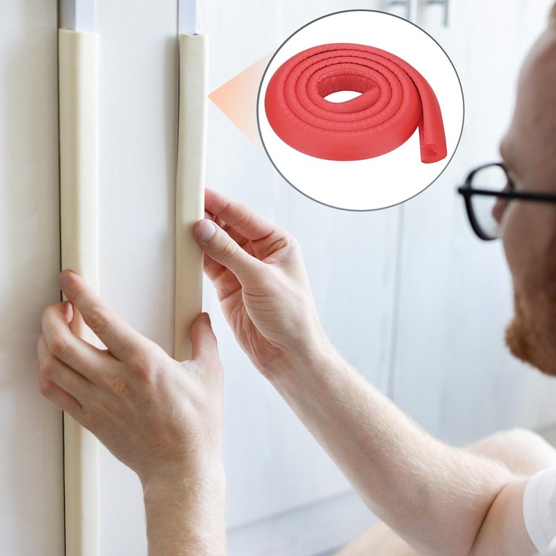 M METERXITY 4-Pack Corner Guards Edge Protectors, 6.5 Ft/2m Soft