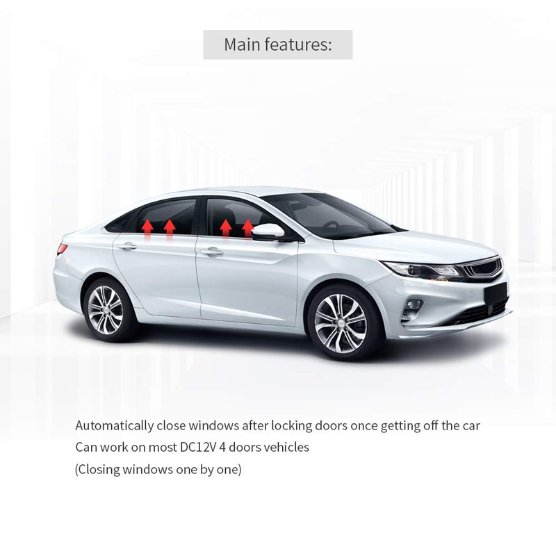 EASYGUARD EWC-4 Universal 4 Door Power Window roll up Window