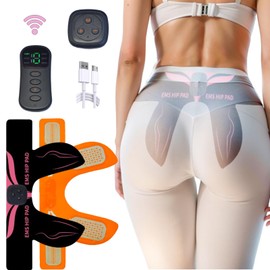 Ransmile Hip Booty Trainer EMS Wireless Muscle Stimulator, emsculpting Machine, Glute Toning Device for Women