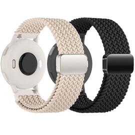 Msvueioe 22MM Braided Stretchy Band Compatible for Spade & Co Health Smartwatch 4/3 Smart Watch, Soft Elastic Strap Bracelet Wrist Bands