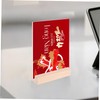 COHEALI 4pcs Wooden Place Card Holders Sturdy Table Number Stands