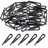 Mini Skater 1.96 Inch/50mm U Shape Plastic Alligator Clips (120,