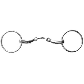 Stübben Gebiss 2229 Water Snaffle Anatomical Double Jointed 14.5 cm 16 mm Stainless Steel