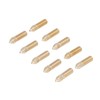 10Pcs 3D Printer Nozzle Kit High Flow Smoother Operation Bass
