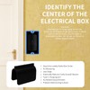 5Pcs Electrical Outlet Marker for Drywall Installation Wire Protection Drywall
