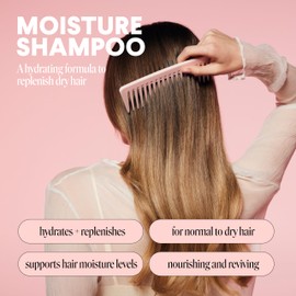 MONDAY HAIRCARE MOISTURE Shampoo with Hyaluronic Acid & Shea Butter for Dry & Dull Hair 354 mL
