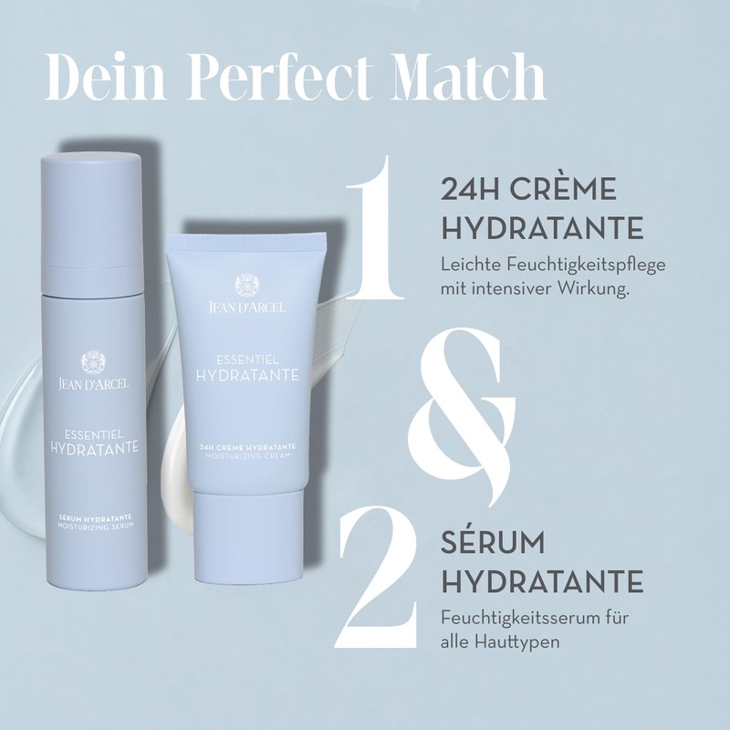 JEAN D'ARCEL ESSENTIEL Moisturising Face Cream - 24H CRÈME HYDRATANTE