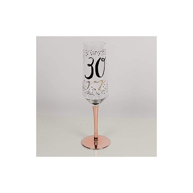 Widdop And Co Hotchpotch Luxury Champagne Prosecco Flute Glass Rose