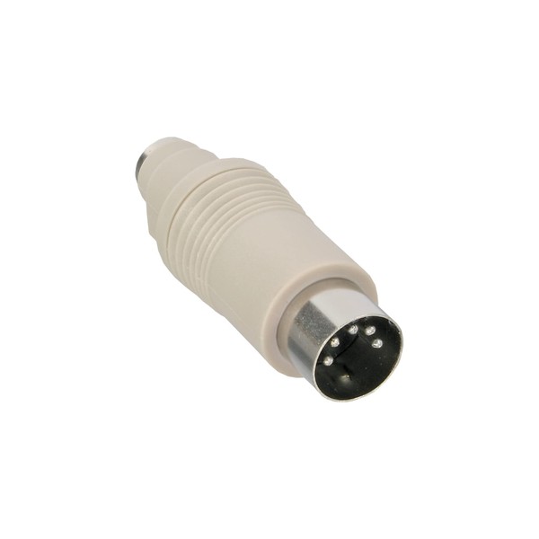 InLine® Keyboard adapter, InLine®, 5 pin DIN plug to PS/2
