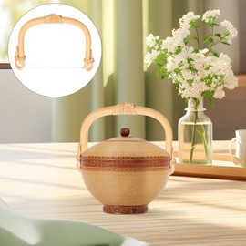 Ciieeo Tea Kettle Handle Replacement 5.31X3.74 Inch Anti-Scald Teapot Grip Compatible with Ceramic Pottery Kettles Lightweight Accessory