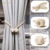 NazTur Magnetic Curtain Tiebacks- Upgrade 2022 with a Thicker Twist