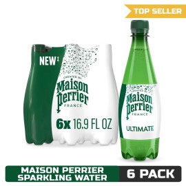 Perrier Maison Perrier Ultimate Sparkling Water 16.9 Fl Oz 6 Ct Fresh New, Free Shipping